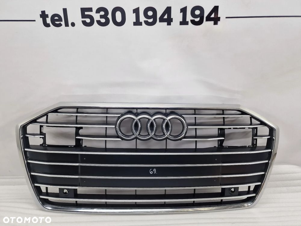 AUDI A6 C8 4K0 S-LINE 18- ATRAPA / GRILL PRZEDNI PRZÓD NA PDC , NR 4K0853651C / 4K0853651 / 4K0853653 , NR AUKCJI GL69 - 1