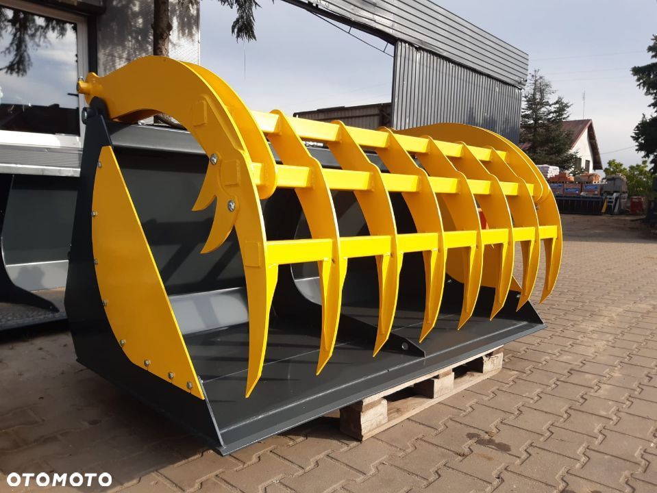 RATY! Łyżko krokodyl, ząb palony, 200 cm, ładowarka JCB, Komatsu, Schaffer, Kramer, JLG, Doosan - 4