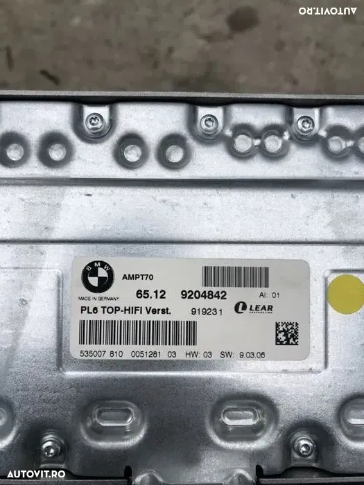 Amplificator harman kardon bmw F01 F07 F10 Top HiFi seria 7 5 gt Lear - 3