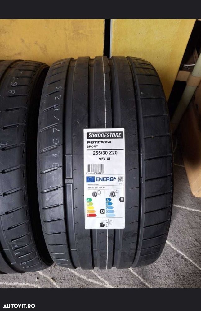 x2 Anvelope Noi Bridgestone Potenza Sport 255/30/20 - 1
