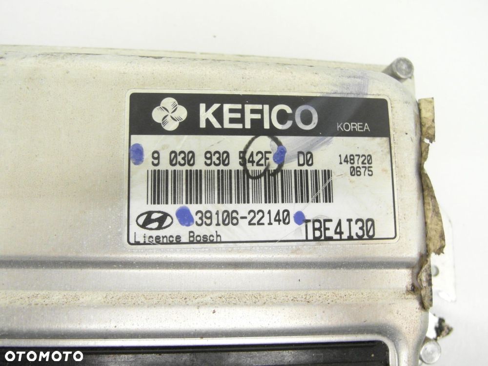 STEROWNIK HYUNDAI GETZ 1.3 9030930542F 3910622140 - 5