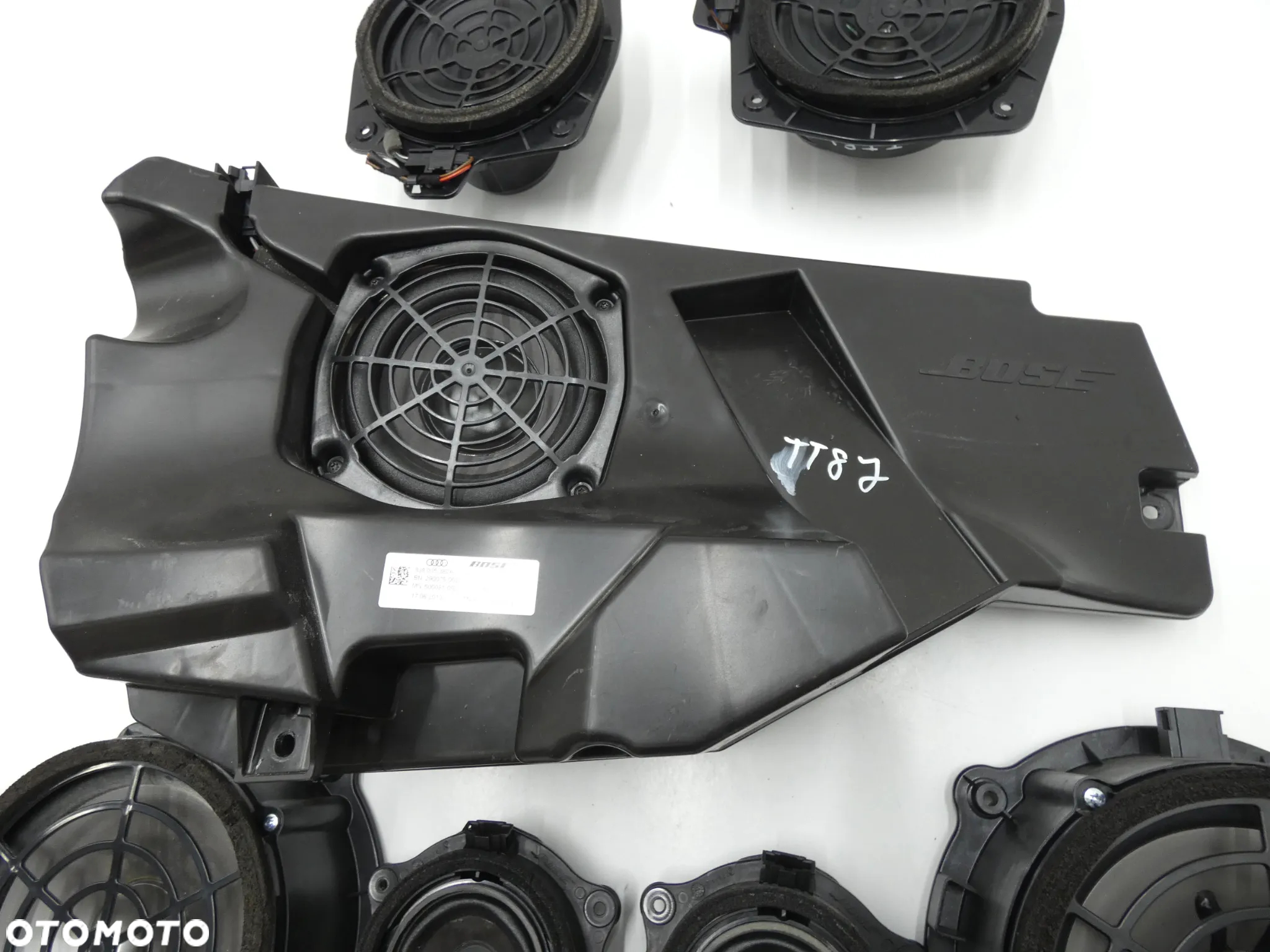 AUDI TT 8J GŁOŚNIKI BOSE PRZÓD TYŁ SUBWOOFER KOMPLET 8J8035382A 4L0035415B GORLICE - 5