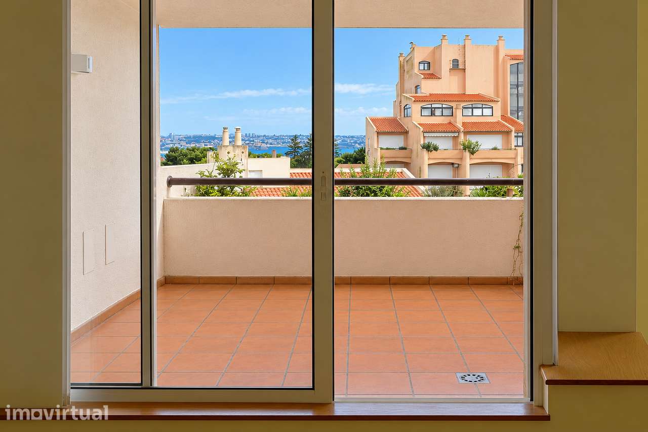 T3 para Arrendamento na Gandarinha com Vista Mar e Piscina | Cascais - Grande imagem: 3/32