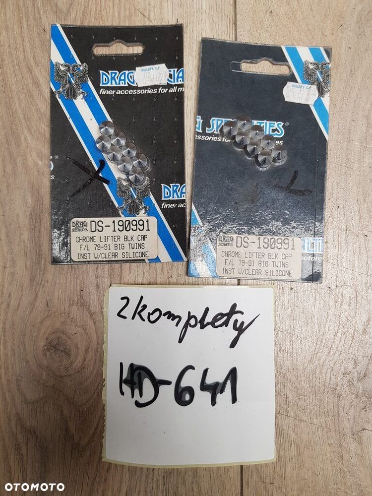 Chromowane nakładki na śruby DS-190991 Harley Davidson Big Twin - 1