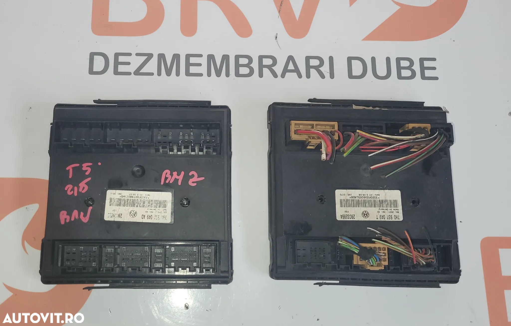 Modul Confort pentru Vw T5 Euro 3 / Euro 4 (2003-2010) an fabricatie - 3