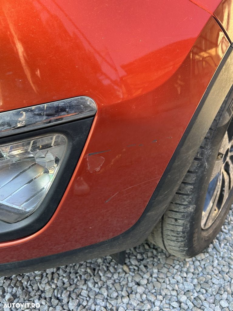 Bara fata Kia Sportage III 2010 - 2016 PORTOCALIU (1238) model fara spalatoare far - 3