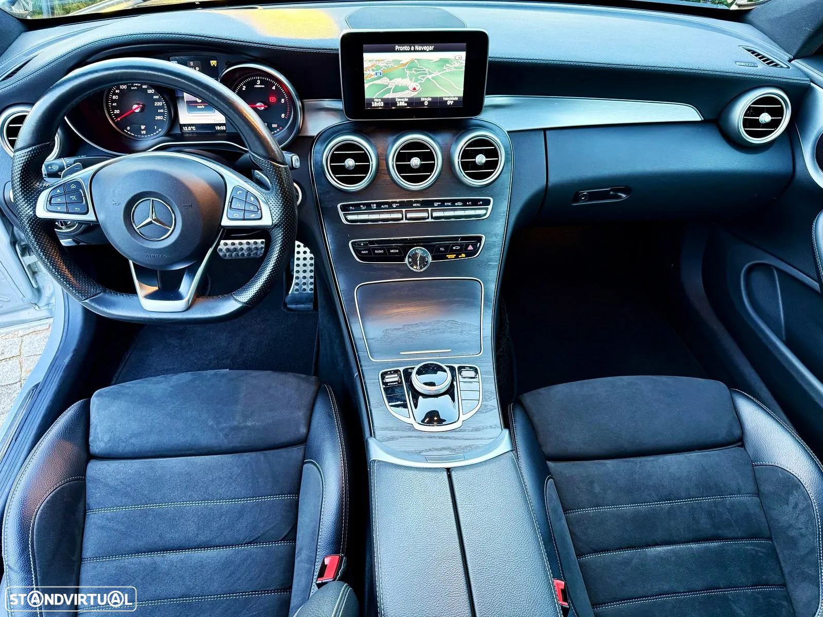 Mercedes-Benz C 220 d Coupe 9G-TRONIC AMG Line - 12