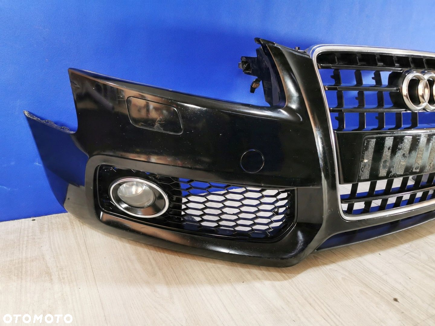 Audi A5 8T zderzak grill przód LY9B spryski 07/11 S-Line - 2