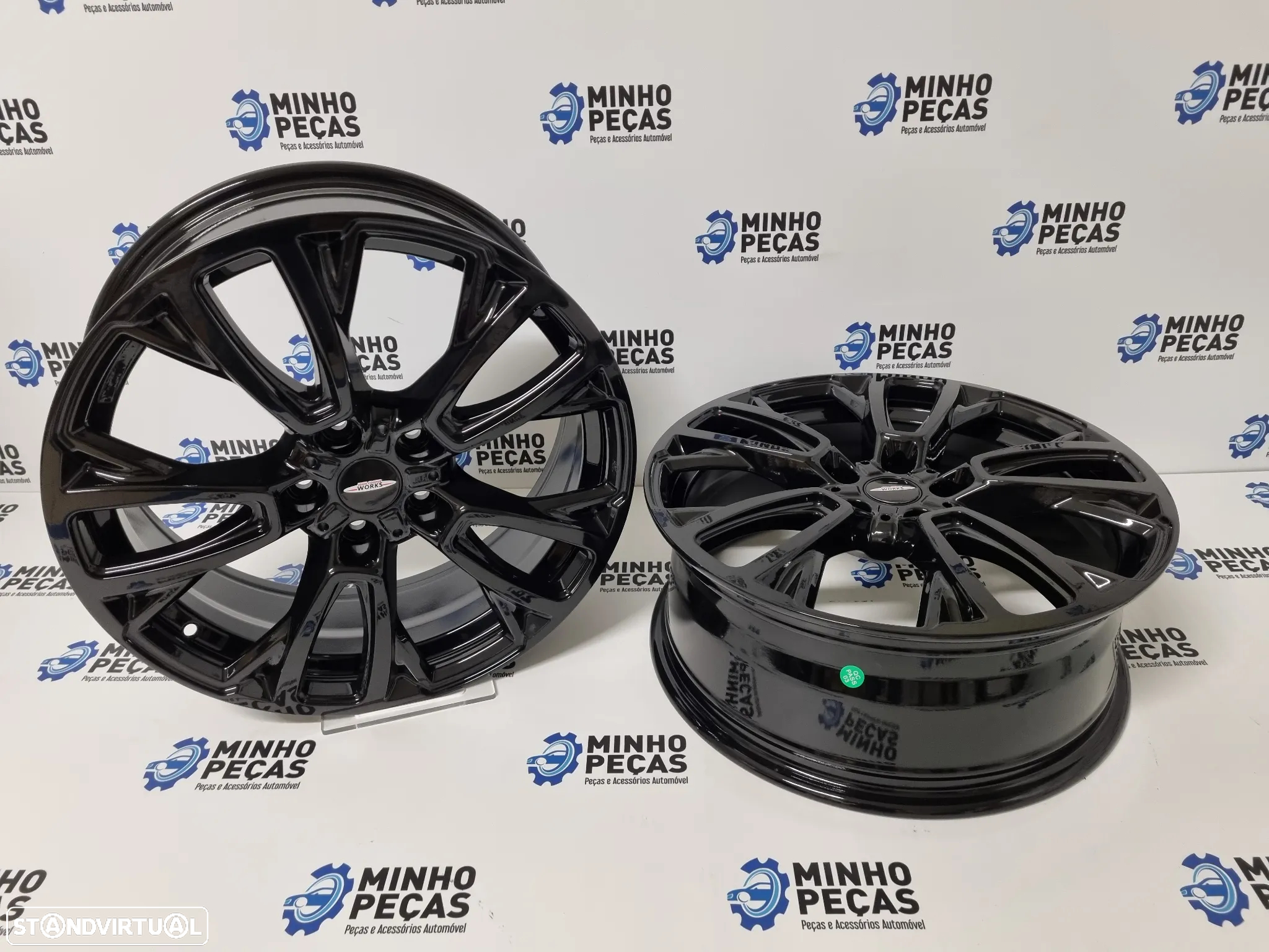 Jantes Mini JCW Countryman 2021 em 18 (5x112) Preto Brilho - 4