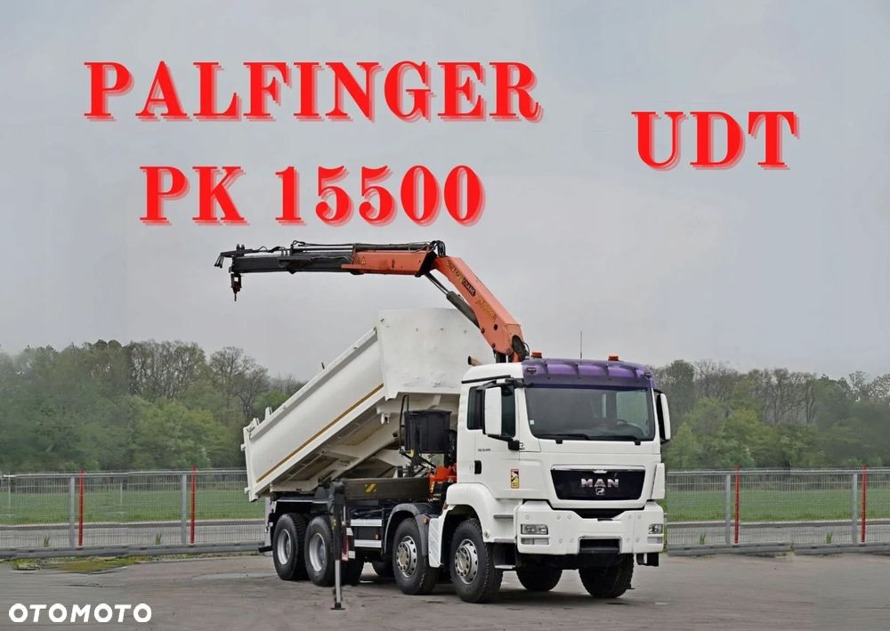 MAN TGS 35.440 * WYWROTKA 5,80 m + BORDMATIC * PK 15500 * 8x4 - 1