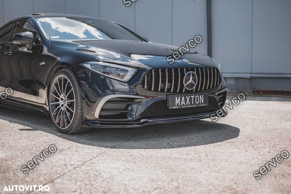 Prelungire bara fata Mercedes CLS C257 AMG-Line 2018- v1 Maxton Design - 6