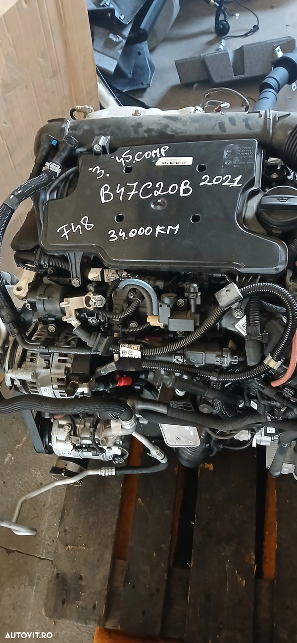 Motor B47C20B 34.000 km BMW X1 F48 Lci 2021