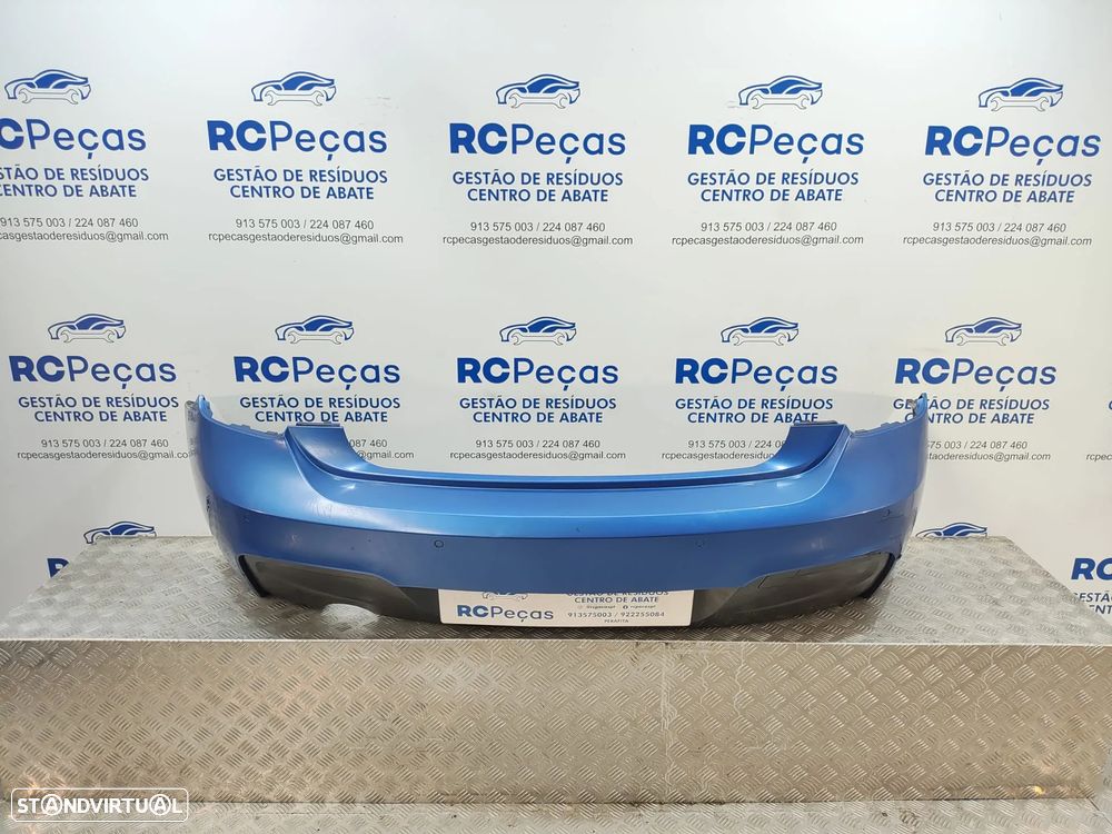 Parachoques Traseiro Original BMW Serie 1 F20 F21 Pré LCI Pack M Com Sensores Estacionamento - 2