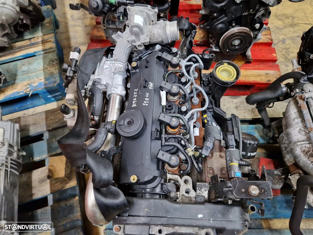 Motor usado K9K292 NISSAN QASHQAI 1.5 DCI 110CV N-TEC K9K FAP - 3