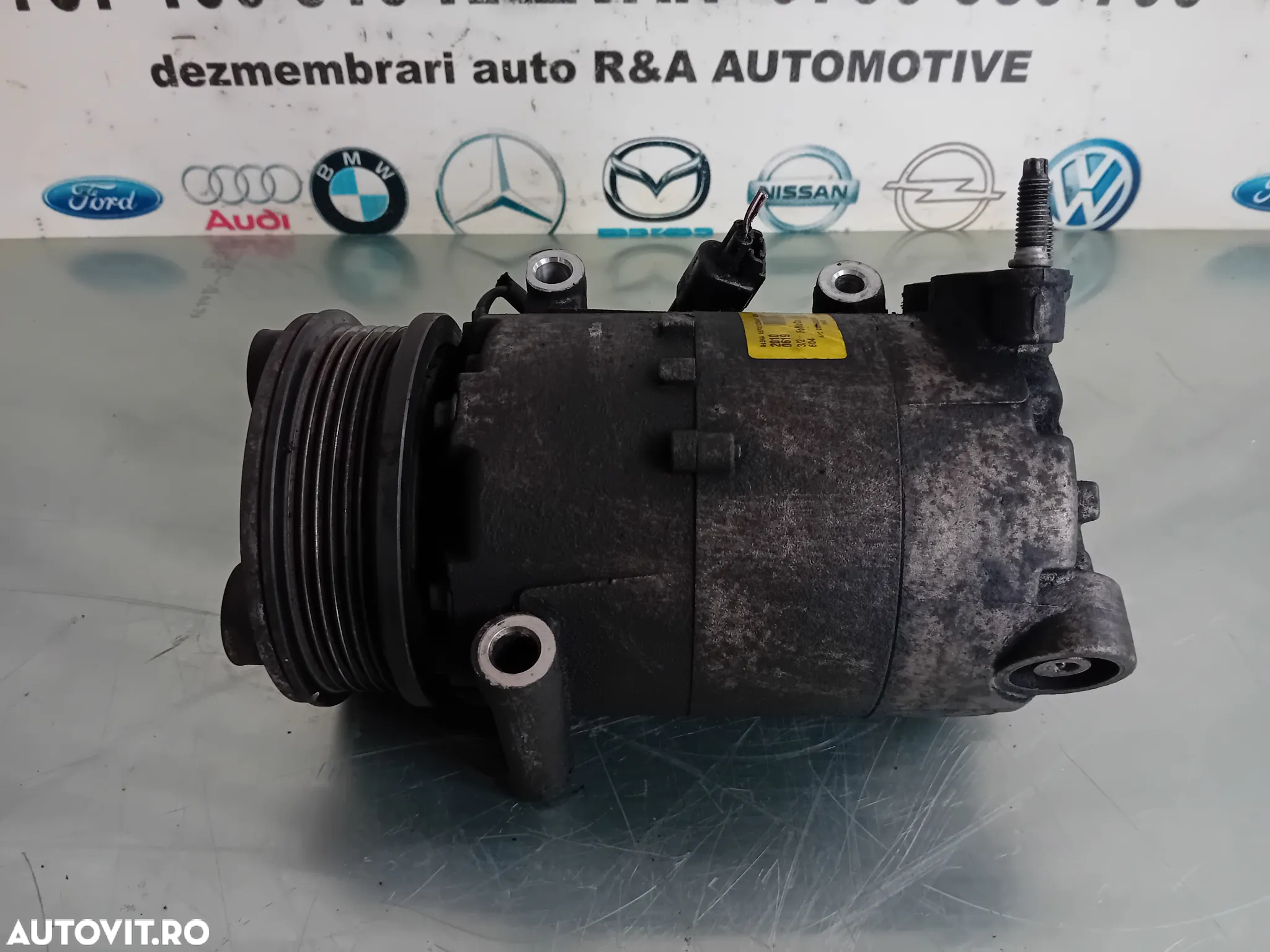 Compresor Clima Ford Kuga 1 I Focus 3 Mondeo Mk4 2.0 Tdci 2008-2013 Cod AV41-19D629-AC - 5