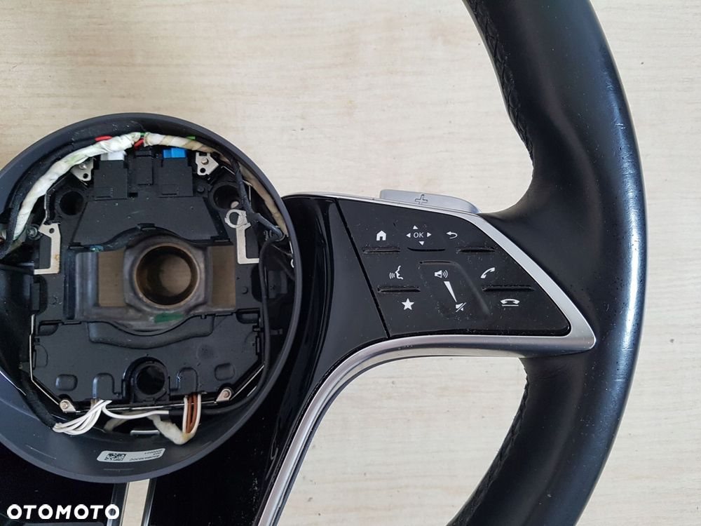 mercedes s s222 s 223 kierownica grzana łopatki a0994607210 - 3