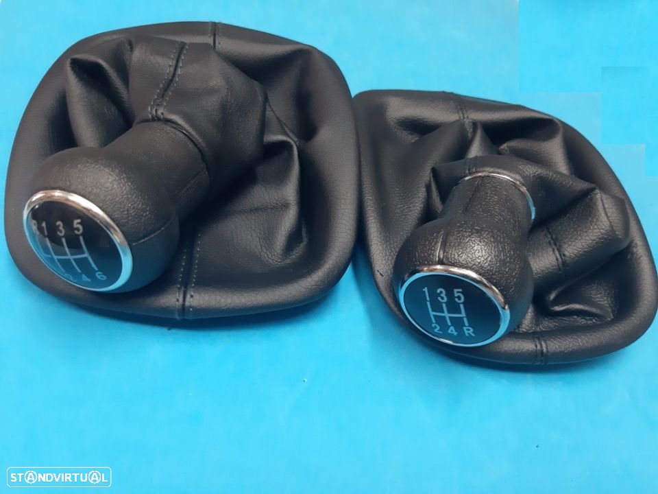 Moca de velocidades + fole Vw Passat 5 e 6V  de 1996-2005   NOVA - 1
