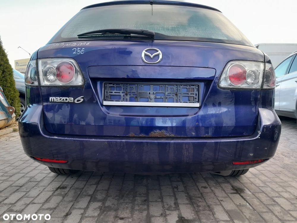 MAZDA 6 KOMBI ZDERZAK TYLNY TYŁ KOLOR: 25E - 1
