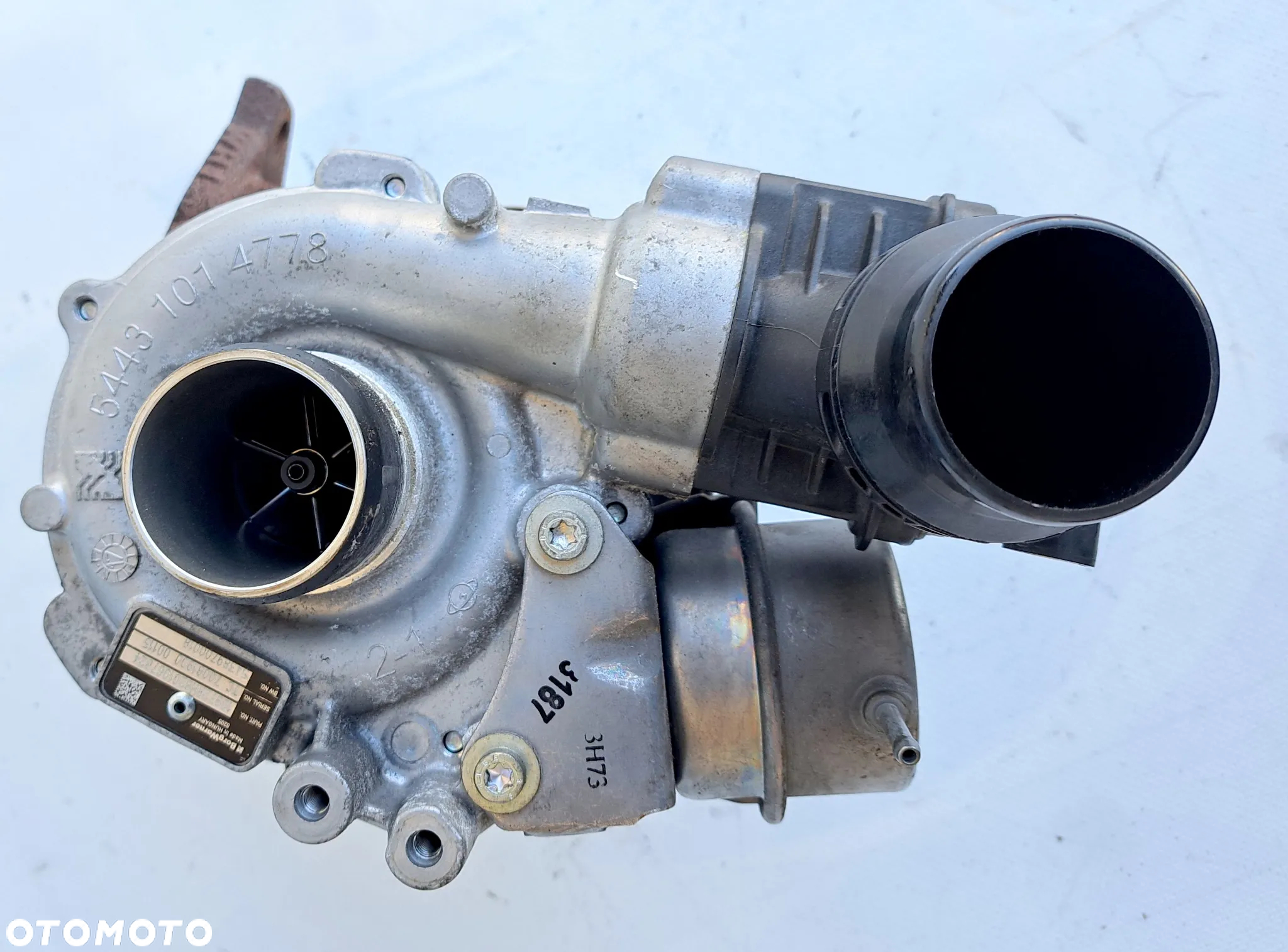 NISSAN QASHQAI RENAULT 1.6 DCI R9M TURBINA H8201067824 - 2