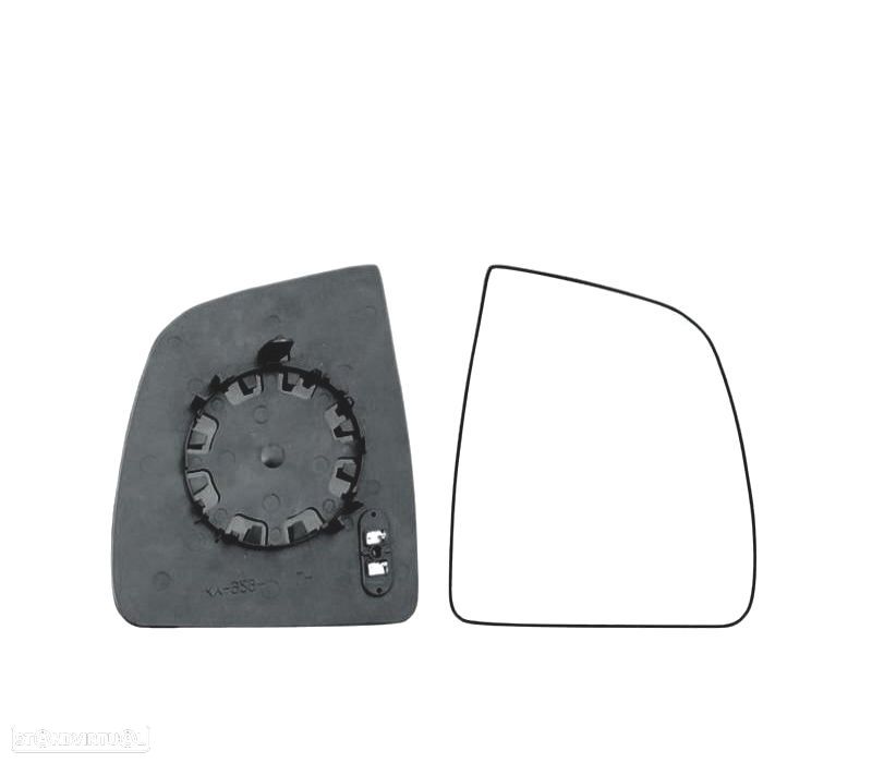 VIDRO BASE DIREITA FIAT DOBLO 10- CONVEXO TÉRMICO - 1