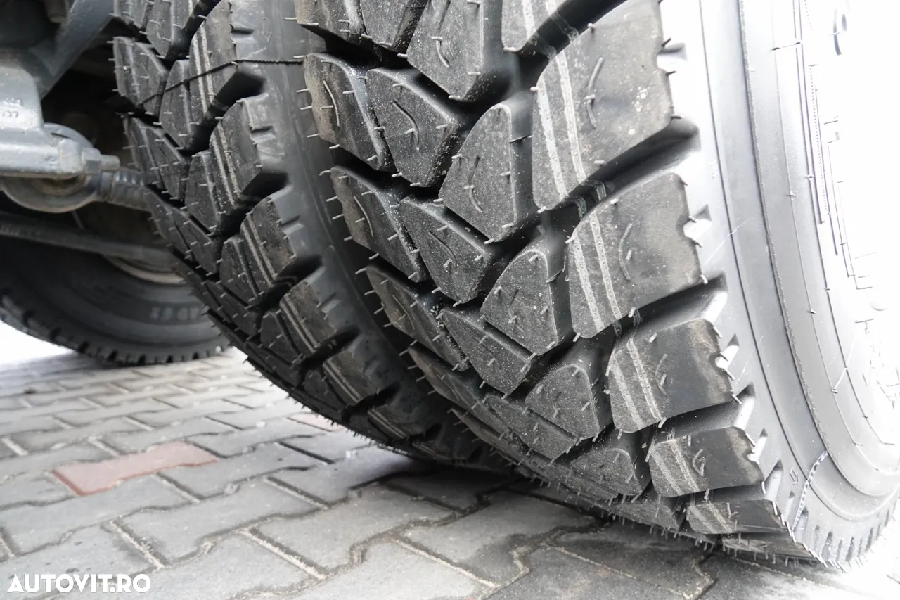 Mercedes-Benz AROCS 3243 / 8x4 / CAMION BASCULANTE + HYDROBOARD / BORDMATIC / MEILLER KIPPER / EURO 6 / ANVELOPE 100% / 50.000 km. - 25