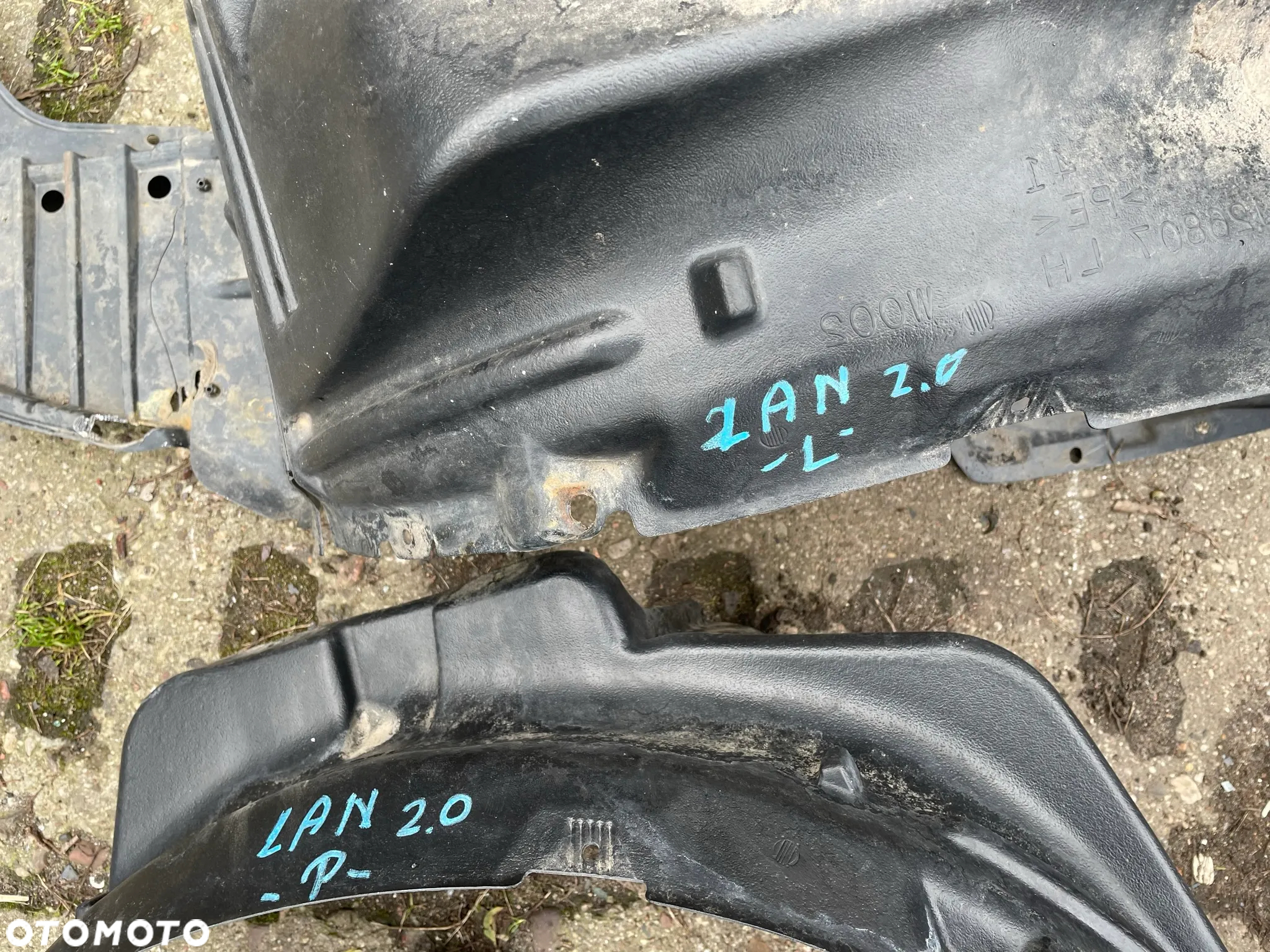 MITUBISHI LANCER VII NADKOLE NADKOLA PRZEDNIE PRAWE LEWE PRAWY LEWY PRZÓD MN126807 MN126808 - 2