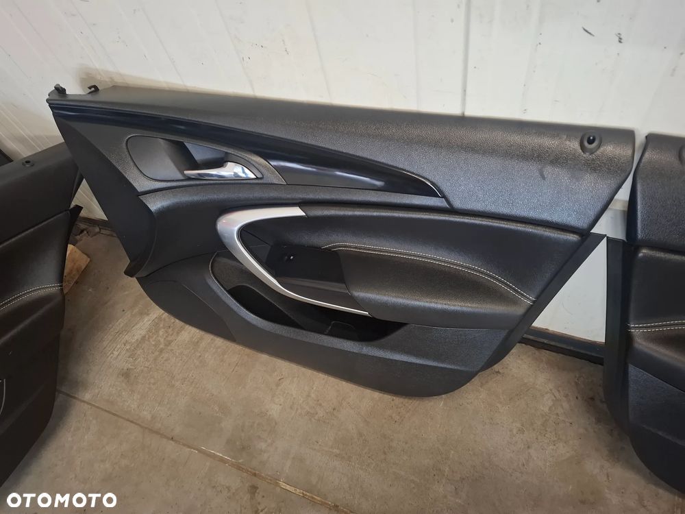 Fotele Recaro + boczki +podłokietnik Opel Insignia A 2011 rok lift OPC EU komplet podgrzewane - 13