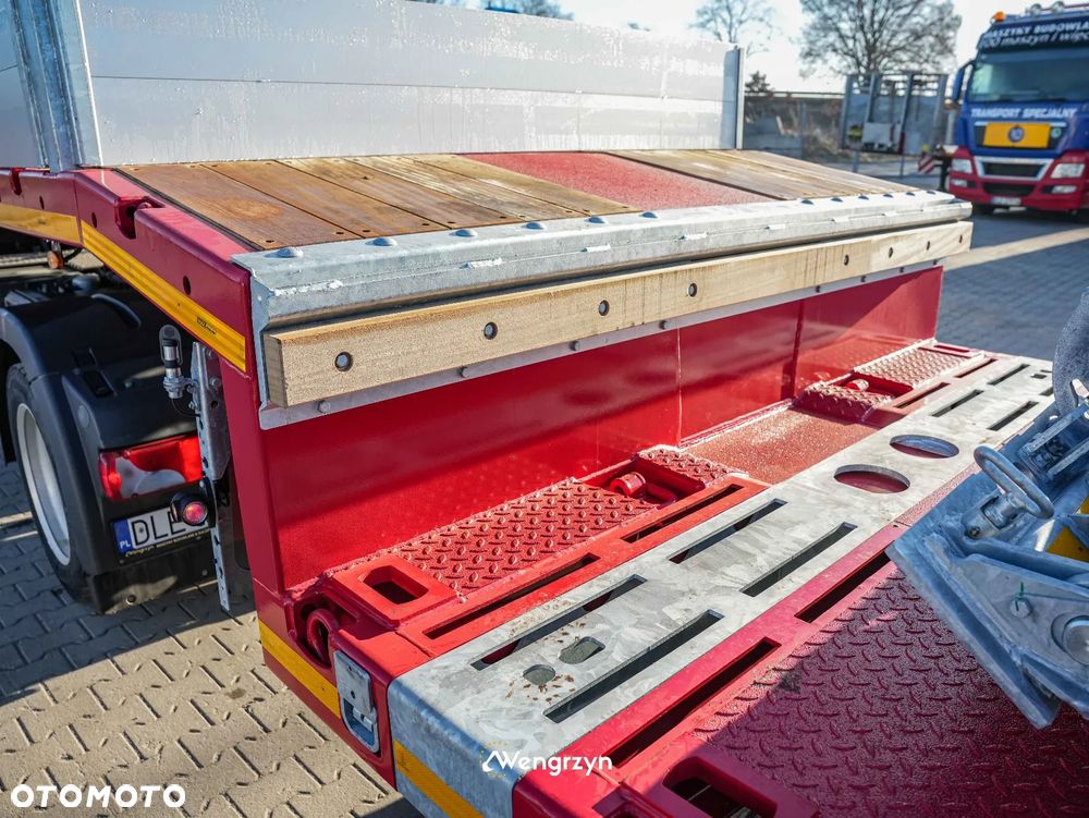 MAX Trailer 6 osiowe semi, rozciągana, najazdy hydrauliczne - 4
