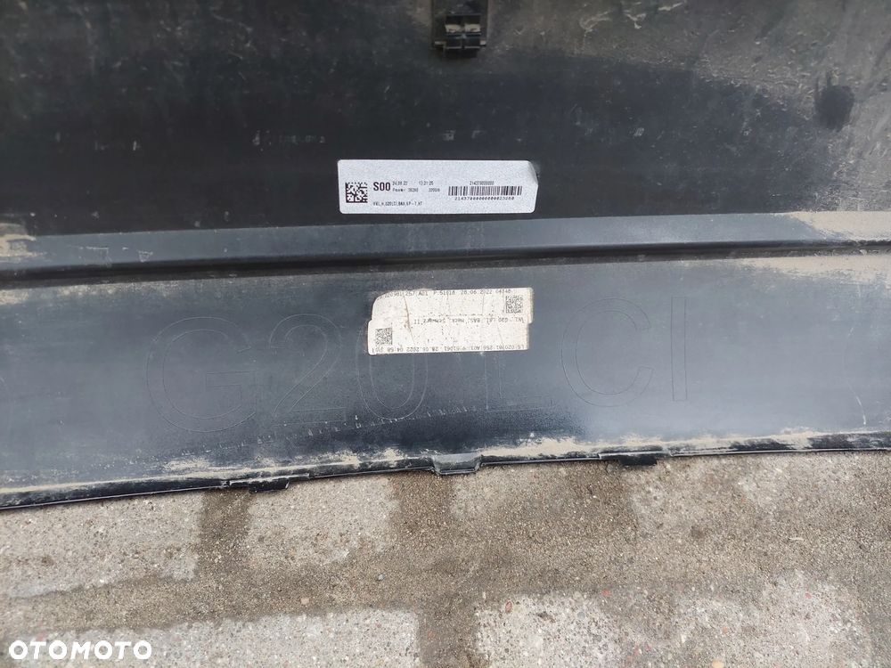 BMW 3 G20 LIFT SEDAN ZDERZAK TYŁ 51125A1BF80 - 12