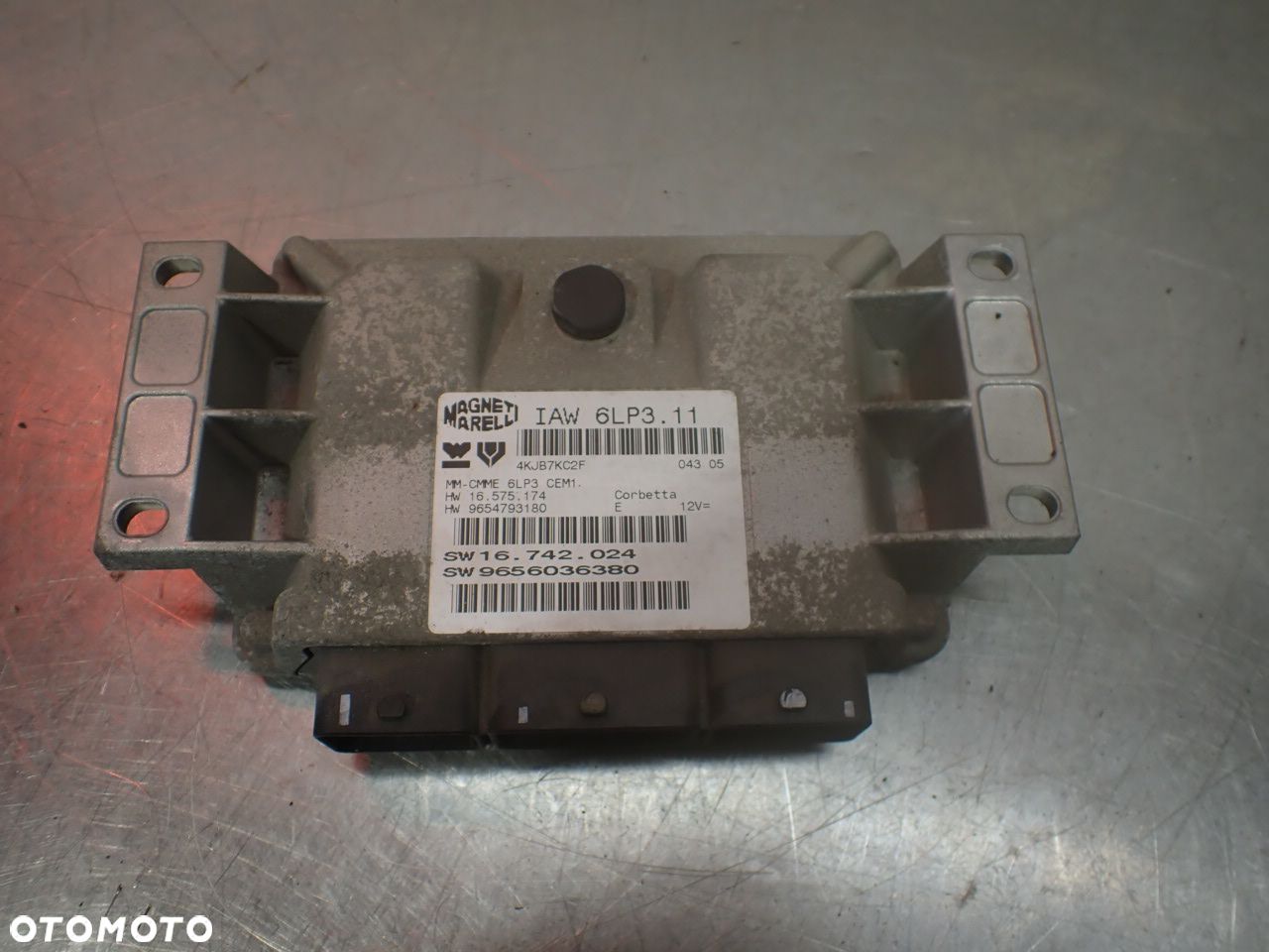 KOMPUTER SILNIKA PEUGEOT 407 SW 9656036380 - 1