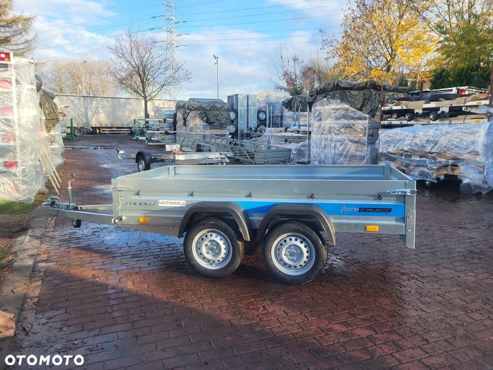 Faro Przyczepa Faro Solidus 263x125x35 2 osiowa DMC 750kg solidna dowoz pod dom - 6