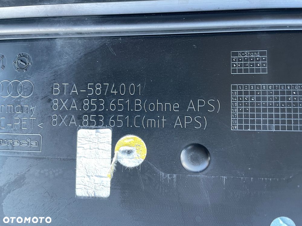 GRILL GRIL ATRAPA ZDERZAKA CHROM 8XA853651B 8XA853651C AUDI A1 8X 18R - 5