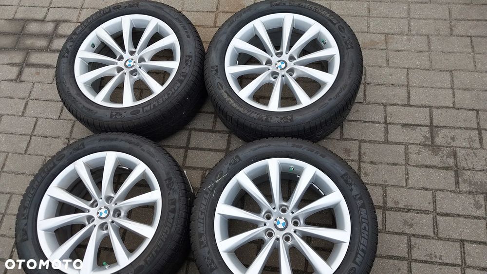BMW G11 G12 G14 G15 G16 G32 G30 KOŁA ZIMA 18" ORYGINAŁ IDEALNE michelin 245/50r18 RUNFLAT - 1
