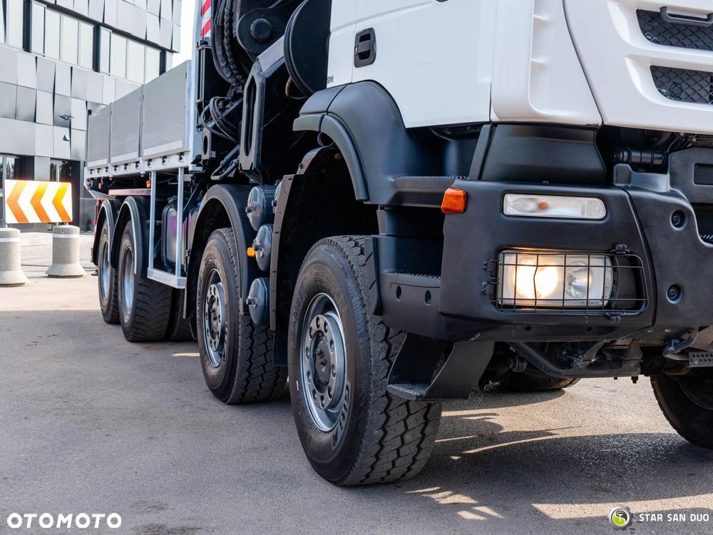 Iveco TRAKKER 450 8x8 HIAB 800E-7 FLy Jib Wciągarka HDS Żuraw - 24