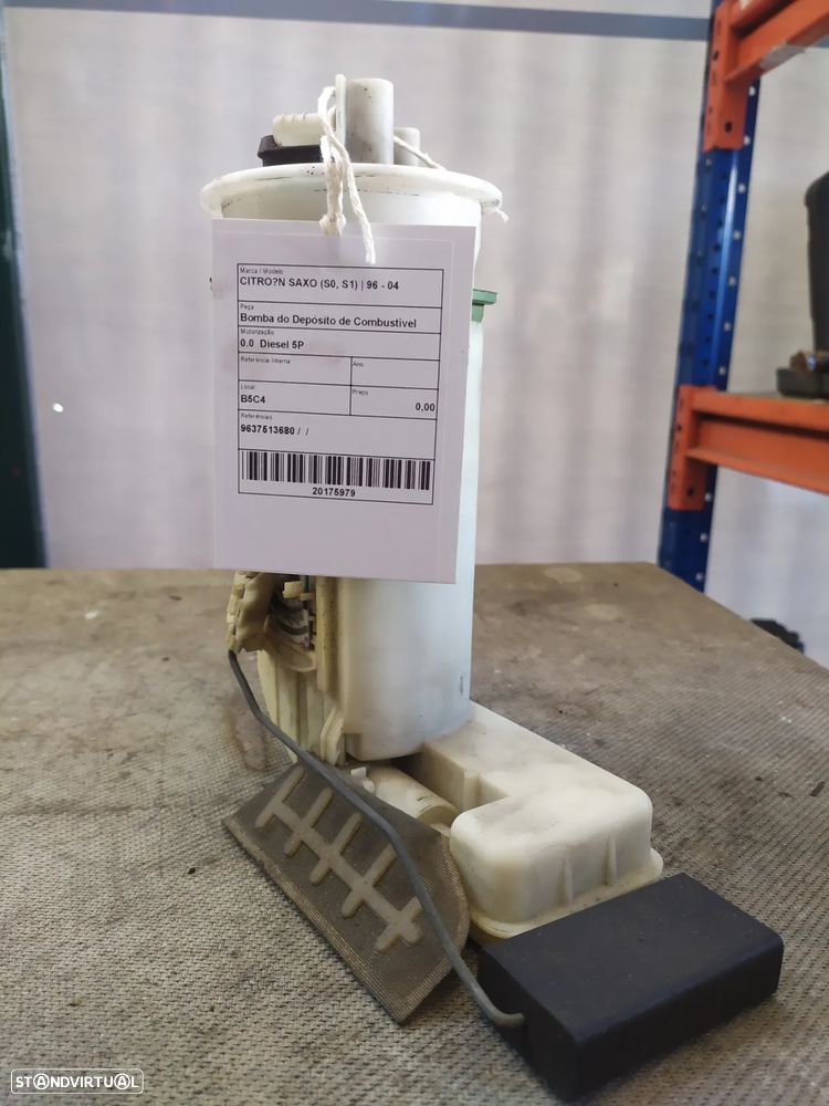 BOMBA DE COMBUSTIVEL CITROEN SAXO / 9637513680 - 1
