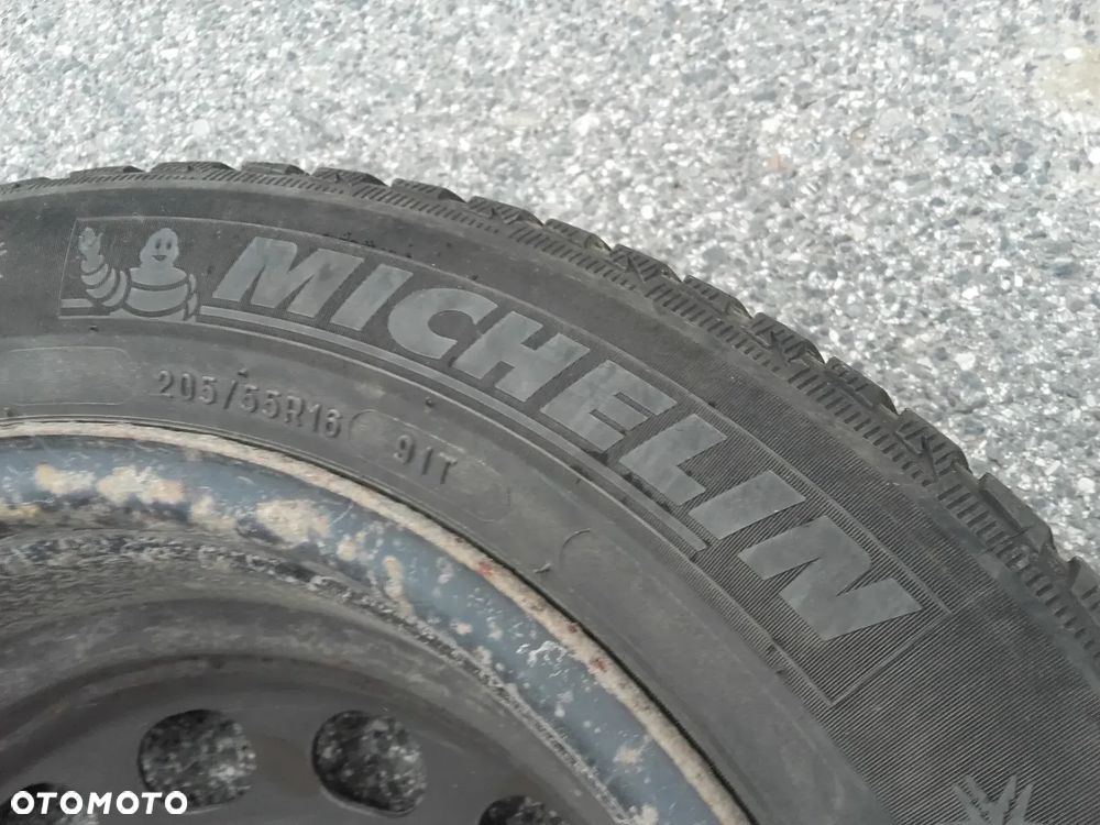 16” - MICHELIN - 205/55 r16 cali - ZIMOWE Opony ALPIN 5 - stan: BDB – GWARANCJA !! + możliwy  MONTAŻ !! - 8