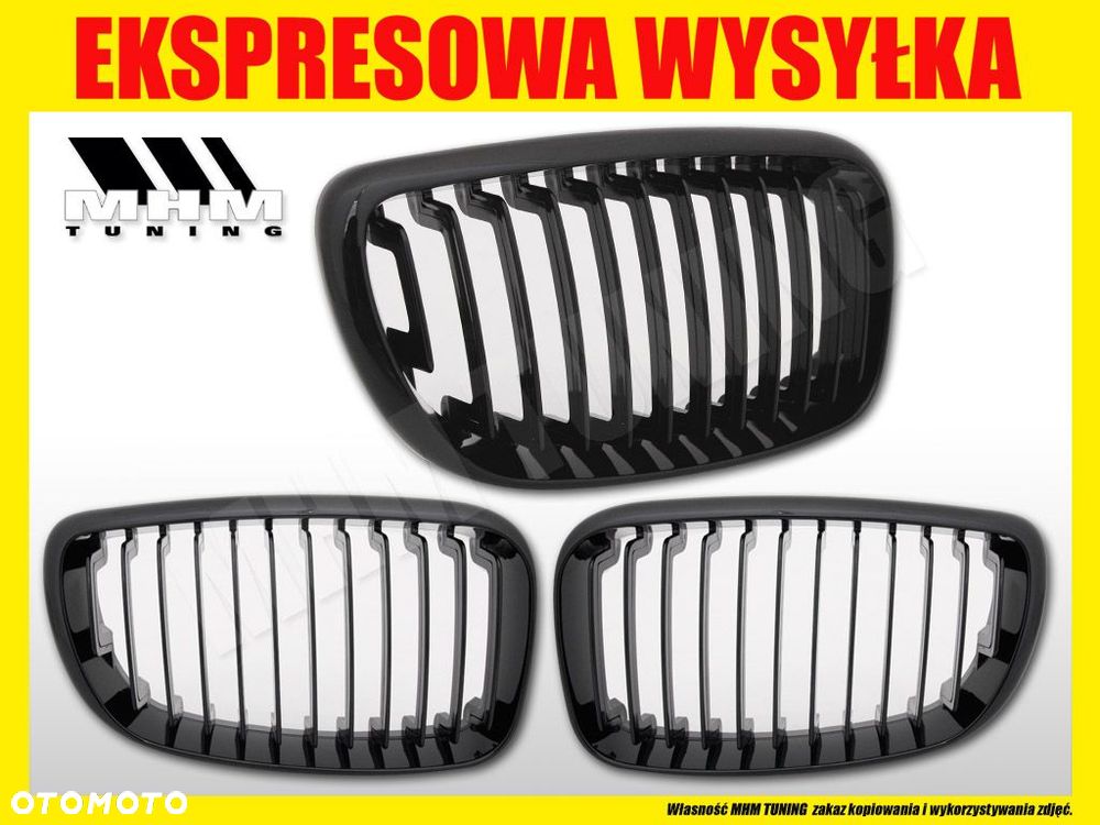 ATRAPA GRILL KRATKA BMW 1 E81 E82 E87 E88 LCI LIFT - 2
