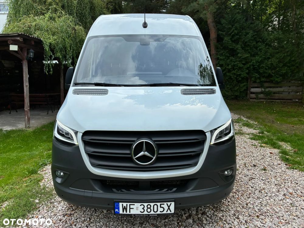 Mercedes-Benz Sprinter 317 Maxi Zabudowa Warsztatowa Najazd Składany Pneumatyka 170KM SALON PL Lampy LED Model 2023 - 31