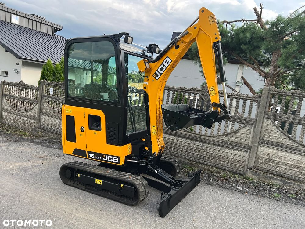 JCB 16c-1 | Minikoparka JCB 16 C-1 | 2 Tony | Rozsuwane Gąsienice | JAK NOWA | Mini Koparka | 16c1 | - 10