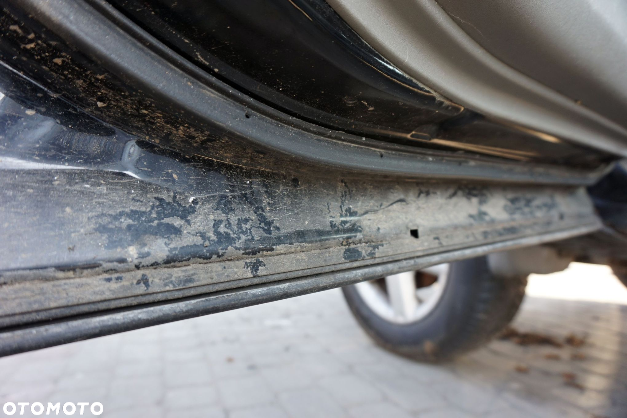 DRZWI PRZEDNIE LEWE X-TRAIL T30 I KH3  CZARNY NISSAN 2001-2007 - 8