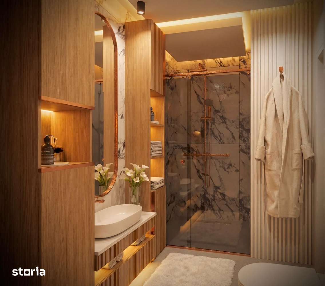 Apartament finisaje premium, 2 camere, 56 mpu, parter, boxa, Cetate - Imagine principală: 4/5
