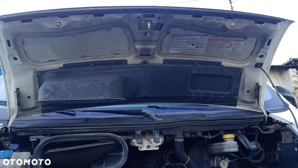 F.V Fiat Ducato III komplet chłodnic Maska biała PEUGEOT BOXER Pas przedni Wzmocnienie czołowe CITROEN JUMPER kompletny przód błotnik przedni biały lewy prawy - 2