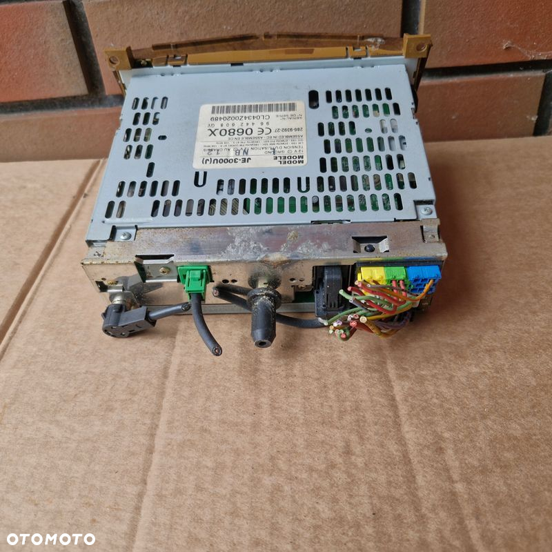 RADIO RADIOOTWARZACZ JE3000U PEUGEOT 607 99- - 3