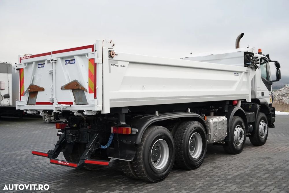 Iveco TRAKKER 450 / 8x4 / BASCULATOR / HYDRODOXY / BORDMATIC / EURO 6 / - 14