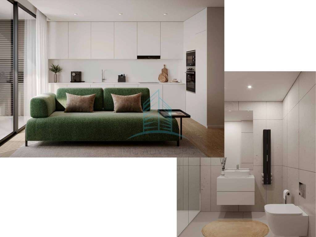 Apartamento T2 com Terraço - Grande imagem: 2/14