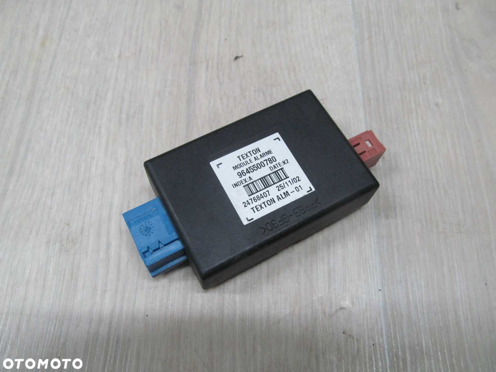 PEUGEOT 607 99-10 MODUL ALARMU 9645500780 - 6