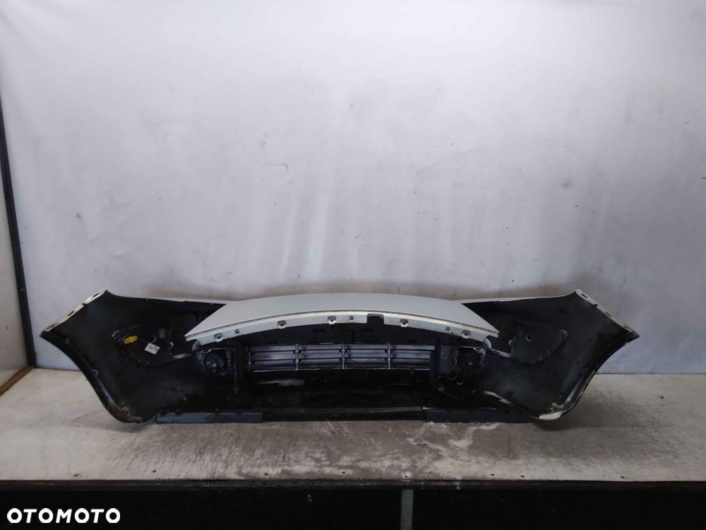 ^ ZDERZAK PRZÓD PRZEDNI RENAULT SCENIC 2 II TED69 SREBRNY HALOGENY - 5