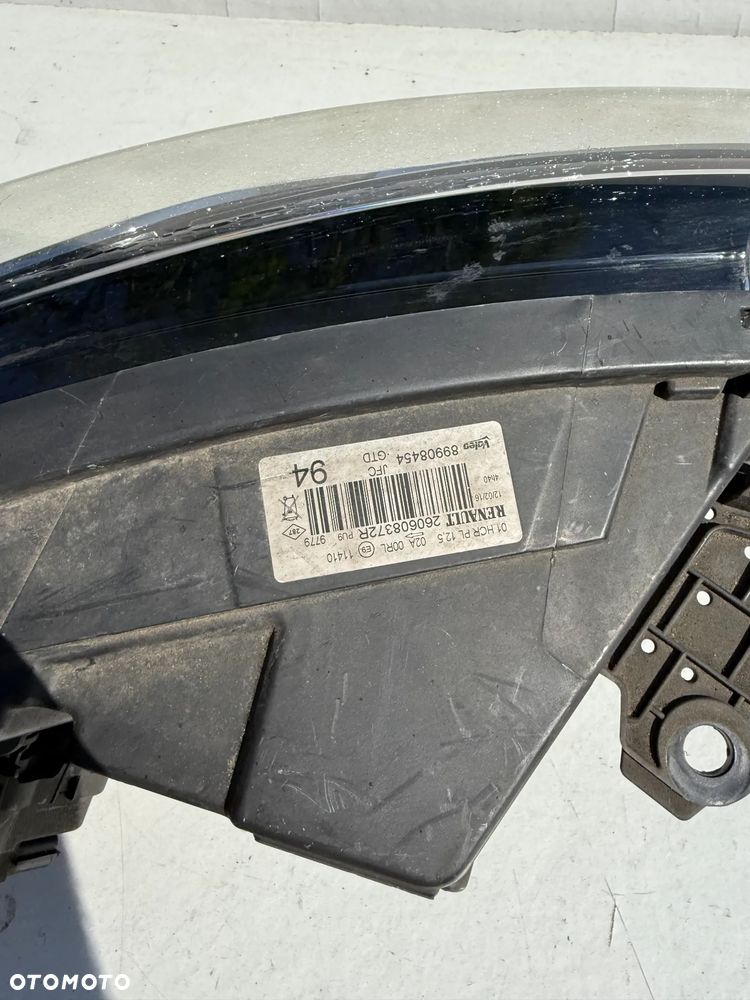 RENAULT ESPACE 5 V LAMPA LEWA FULL LED PURE VISION 260608372R 89908454 KOMPLETNA - 6