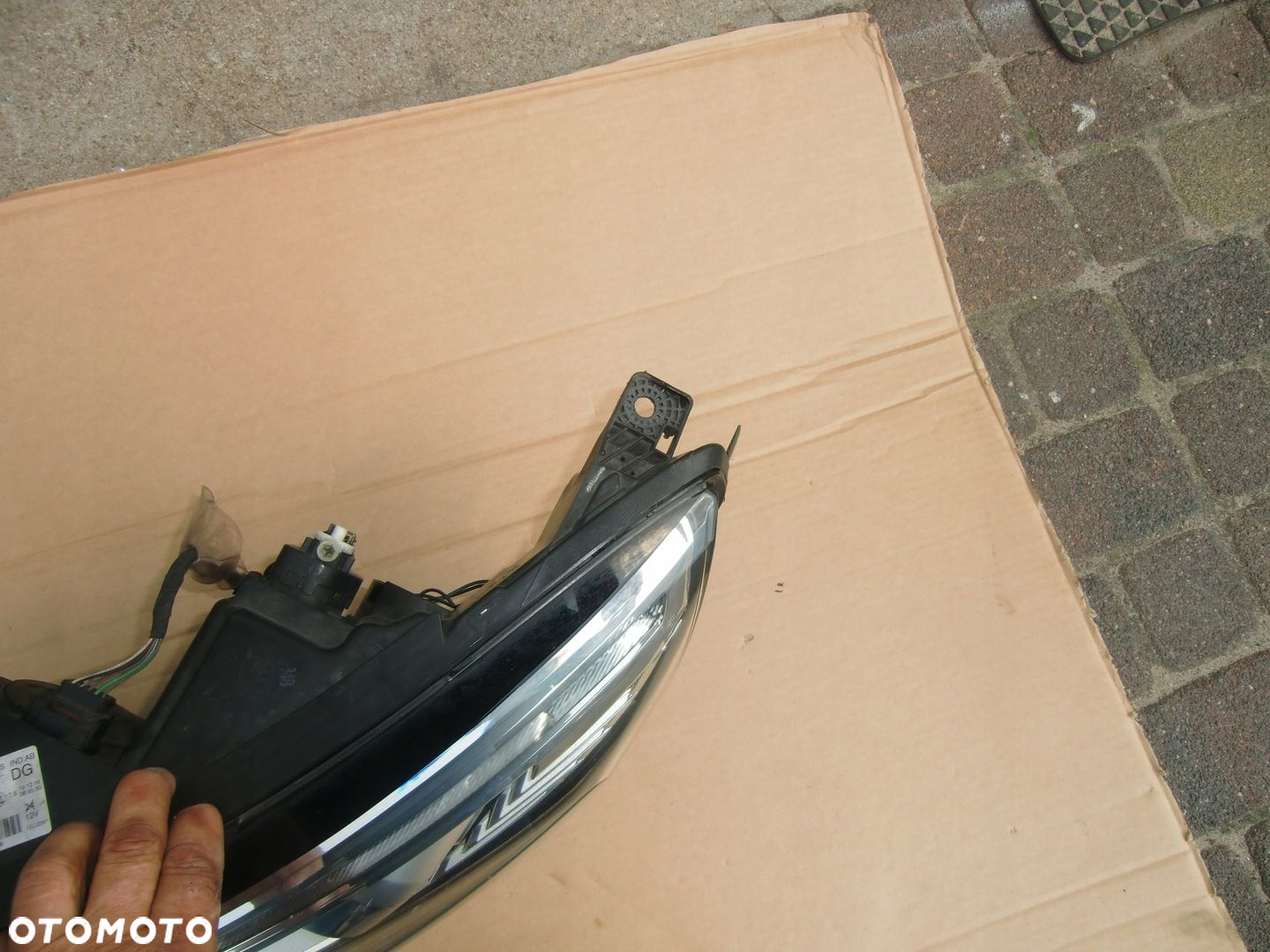 LAMPY LEWA SOCZEWKA LED RENAULT SCENIC IV 4 EUROP ŁADNA - 4