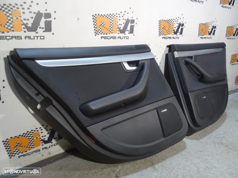 Quartela / Forra Da Porta Audi A4 (8Ec, B7)  Quartela Traseira Direita - 2